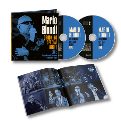 Crooning Special Night-live-Teatro Antico di Taormina 2024 - 2CD | Mario Biondi Store Sony Music Italy 19802956152
