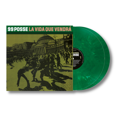 La vida que vendra - 2lp Green mix Yellow/White con remix | 99 Posse Store Sony Music Italy 19802912821