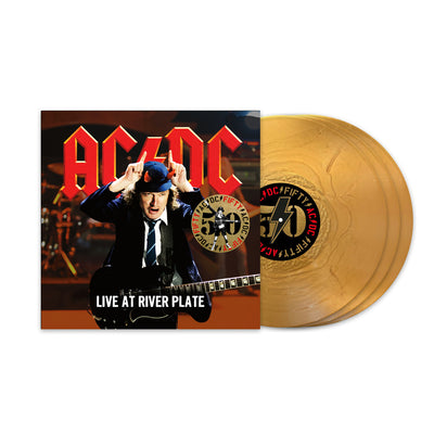 Live At River Plate (50th Anniversary Gold Color Vinyl) | AC/DC Store Sony Music Italy 19658873441