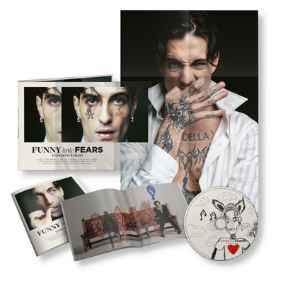 FUNNY little FEARS - Deluxe CD: Single Disc in Softpack with 2 Booklets + Poster | Damiano David Store Sony Music Italy 19802906842