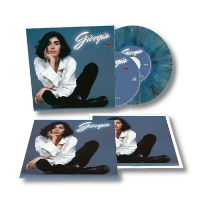 CD + 45 giri in vinile riciclato colorato Autografato - Giorgia | Giorgia Store Sony Music Italy 19658891722