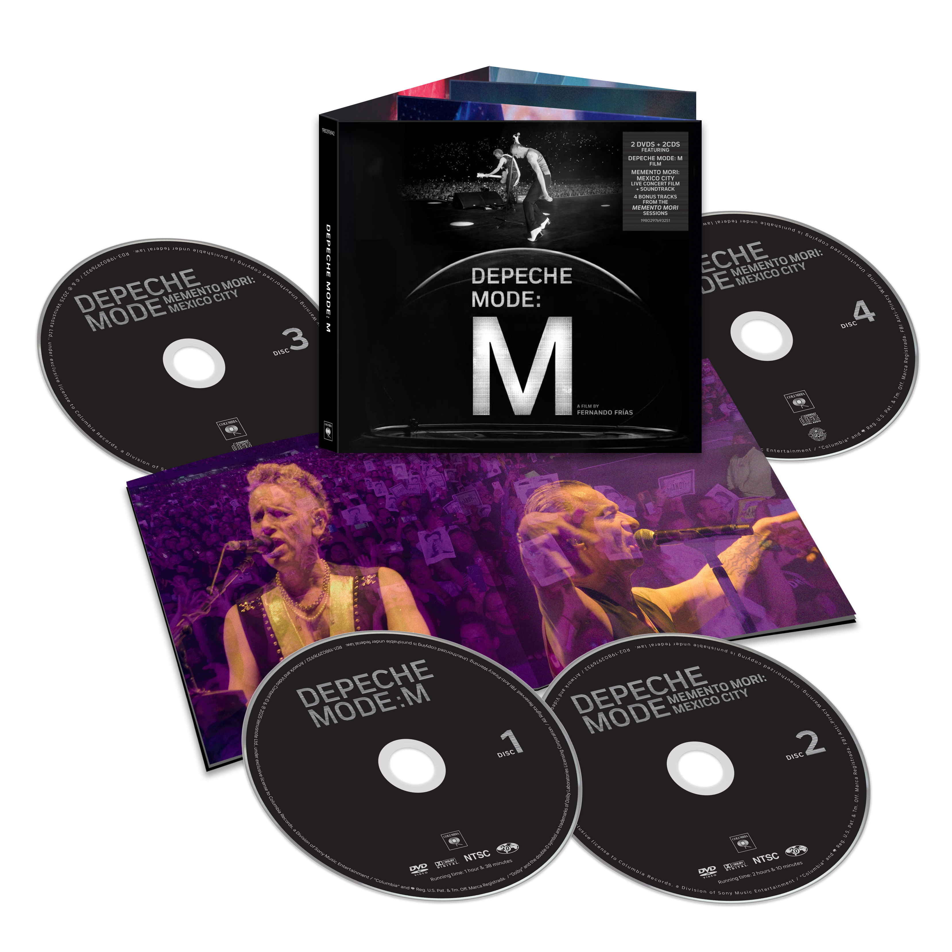 Depeche Mode: M - 2CD e 2DVD