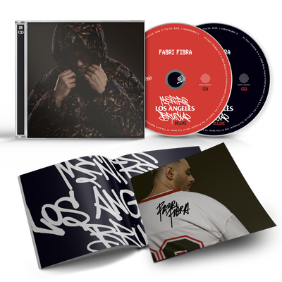 Mentre Los Angeles Brucia (Deluxe) - Doppio CD Autografato | Fabri Fibra Store Sony Music Italy 19958461002