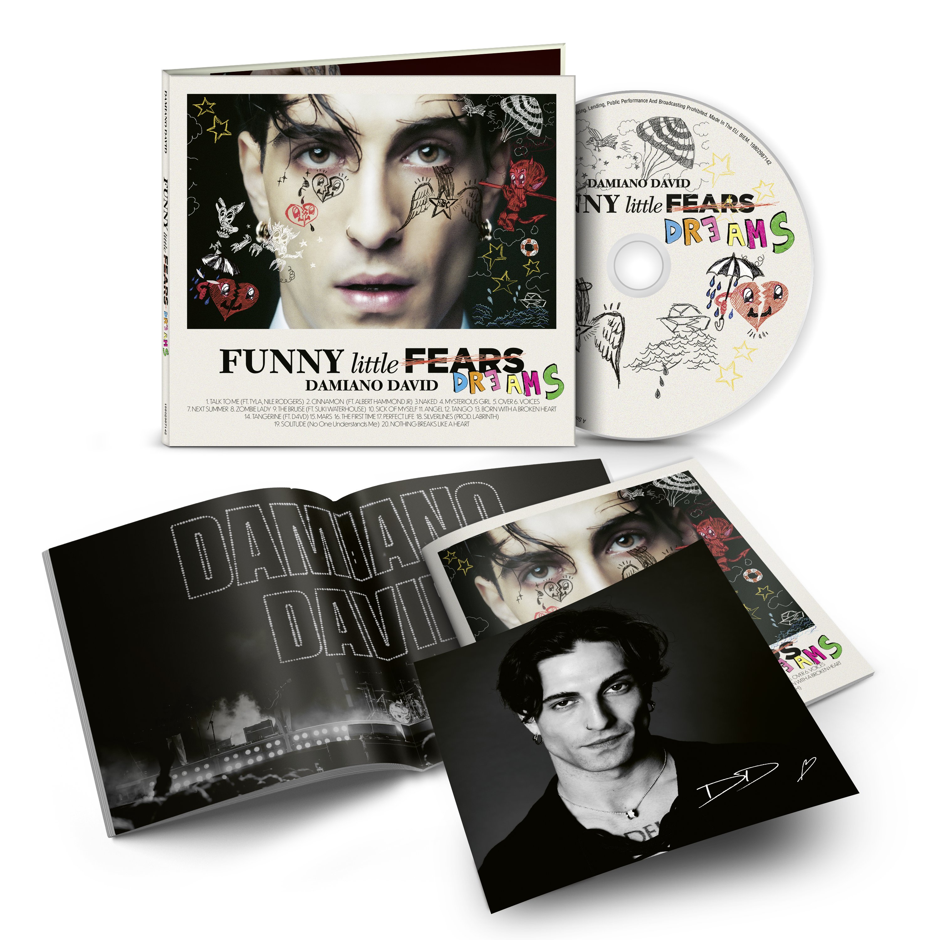 ダミアーノ・デイヴィッド　FUNNY little FEARS　イベント参加券付 FUNNY LITTLE FEARS (CD)/DAMIANO DAVID/ダミアーノ・デイヴィッド