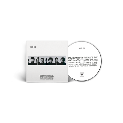 ACT III - CD | KASABIAN Store Sony Music Italy 19802987782