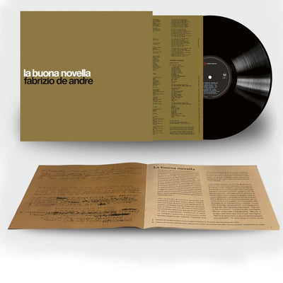 LP Black 180 gr Ed. way point - La buona Novella | Fabrizio De André Store Sony Music Italy 19658867481