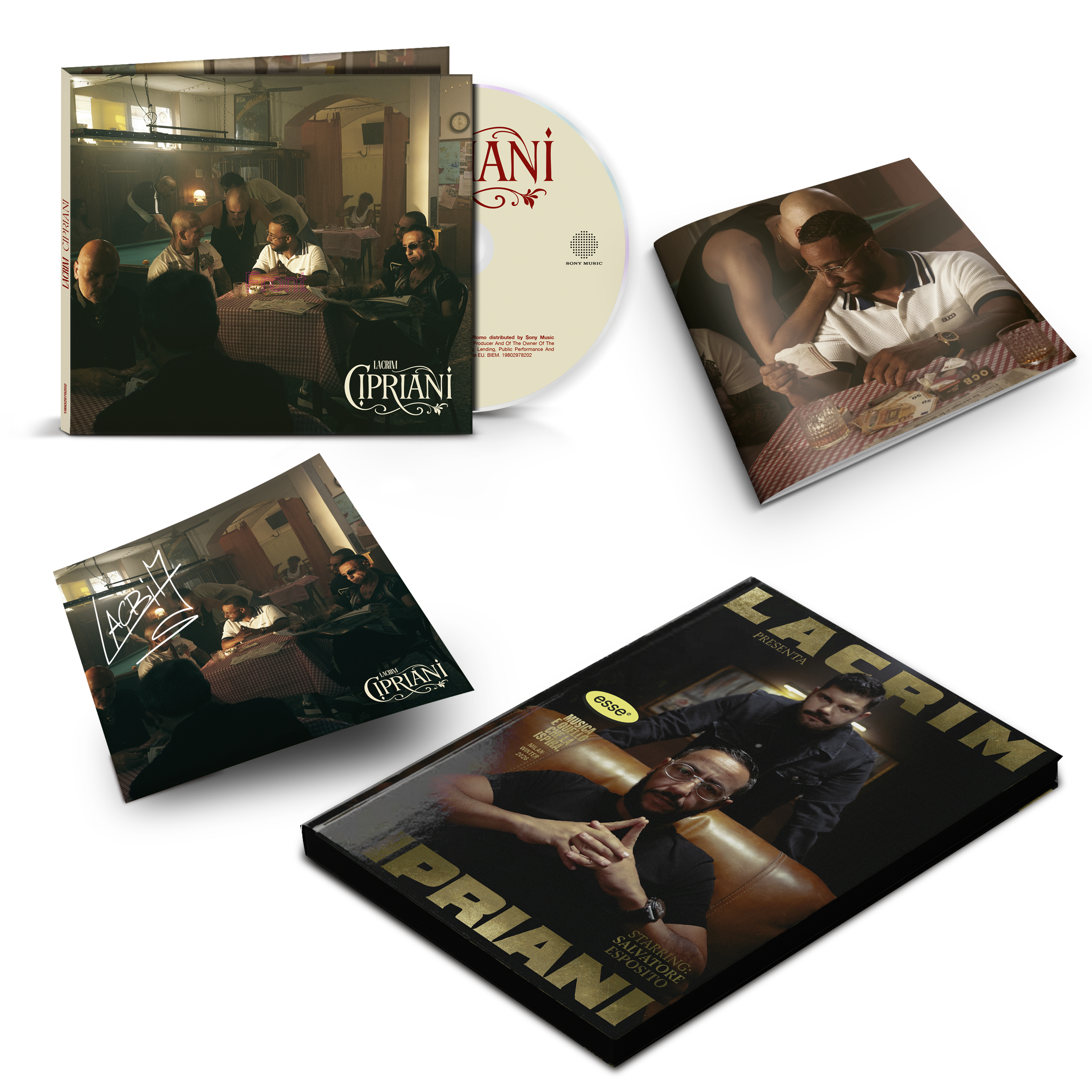 Lacrim, Cipriani: CD Autografato + Magazine ESSE | Sony Music Store