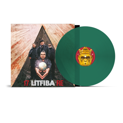 17 RE - Maxi Single Verde Numerato - 45 rpm | Litfiba Store Sony Music Italy 19958450121