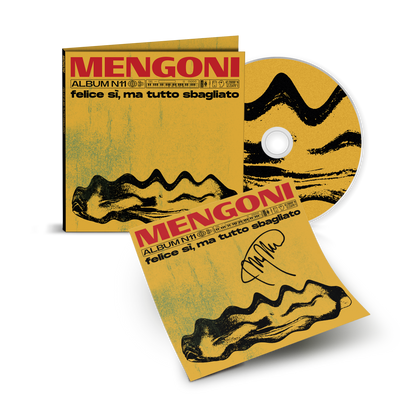 felice sì, ma tutto sbagliato - CD Autografato | Marco Mengoni Store Sony Music Italy 19958501902