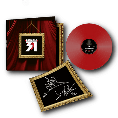 LP Rosso Autografato - PROTOMARANZA | Articolo 31 Store Sony Music Italy 19802802801