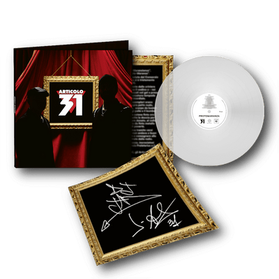 LP Trasparente Autografato - PROTOMARANZA | Articolo 31 Store Sony Music Italy 19802802811
