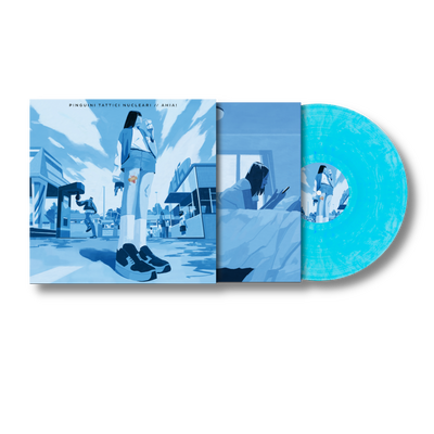 Ahia! - Vinile Marble Curacao Trasparente + Blue Opaque | Pinguini Tattici Nucleari Store Sony Music Italy 19958415131