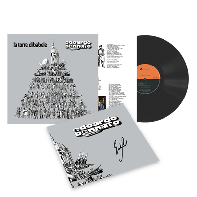 La torre di Babele - Lp 180gr Black - 192KHz + Poster Autografato | Edoardo Bennato Store Sony Music Italy 19958463701