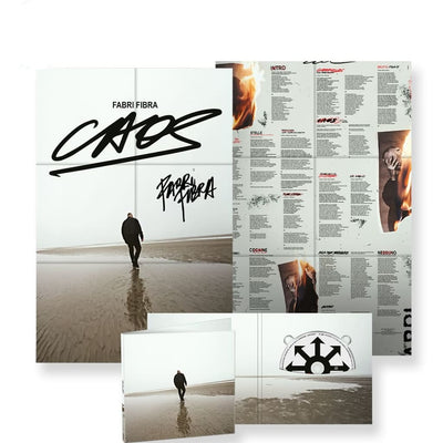Fabri Fibra | CD limited edition + poster autografato - Caos Store Sony Music Italy 19658789602