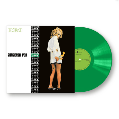 LP Green Numerato - Concerto per Patty | Patty Pravo Store Sony Music Italy 19802803331