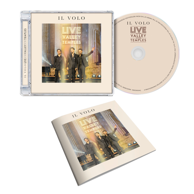 Live at the Valley of the Temples - CD | Il Volo Store Sony Music Italy 19802960942