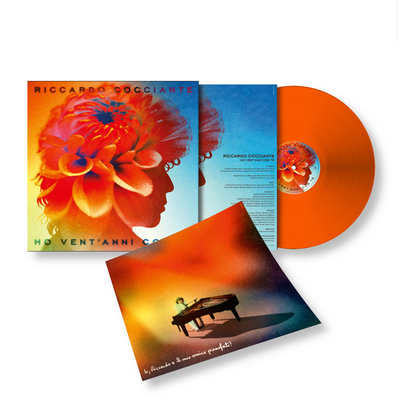 Ho vent'anni con te - Vinile arancione numerato con inserto | Riccardo Cocciante Store Sony Music Italy 19958421851