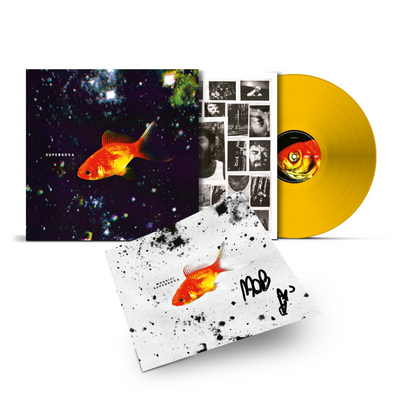 Supernova - LP Giallo Autografato | MOBRICI Store Sony Music Italy 19958420591