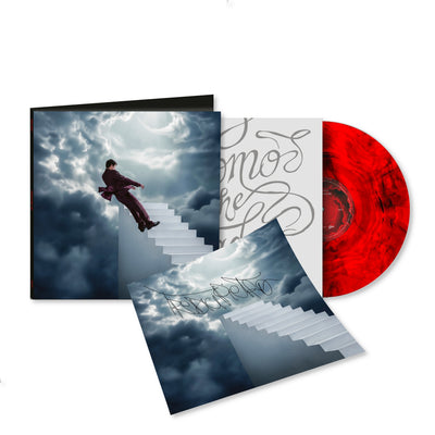 NON GUARDARE + GIU - LP Rosso Marmorizzato Autografato | Tredici Pietro Store Sony Music Italy 19958426921