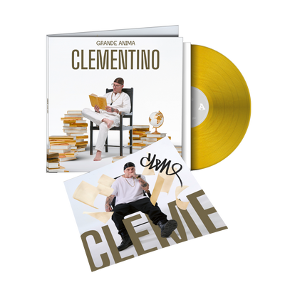 GRANDE ANIMA - LP gold Autografato | Clementino Store Sony Music Italy 19802947041