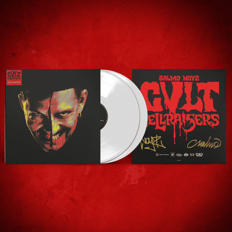 2LP Bianco Autografato - CVLT Hellraisers | Salmo, Noyz Store Sony Music Italy 19802807151