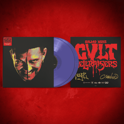 2LP Light Purple Autografato - CVLT Hellraisers | Salmo, Noyz Store Sony Music Italy  19802807161