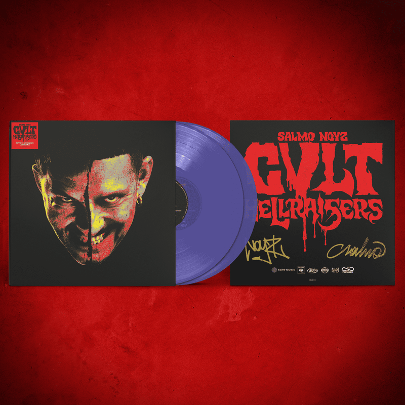 2LP Light Purple Autografato - CVLT Hellraisers | Salmo, Noyz Store Sony Music Italy 19802807161