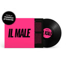 Il Male - busta bauletto rosa - vinile nero