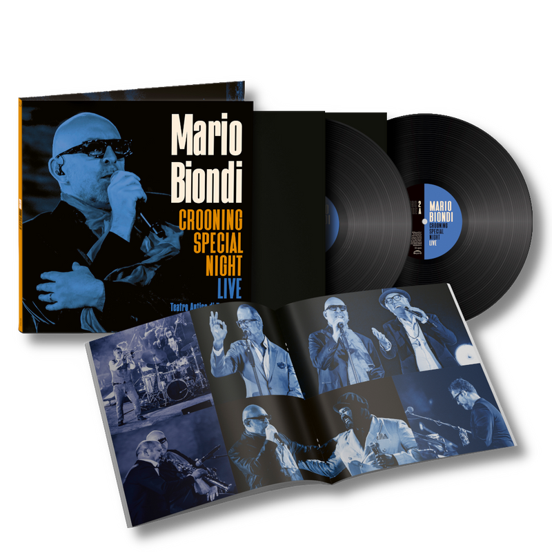 Crooning Special Night-live-Teatro Antico di Taormina 2024 - 2LP | Mario Biondi Store Sony Music Italy 19802956141