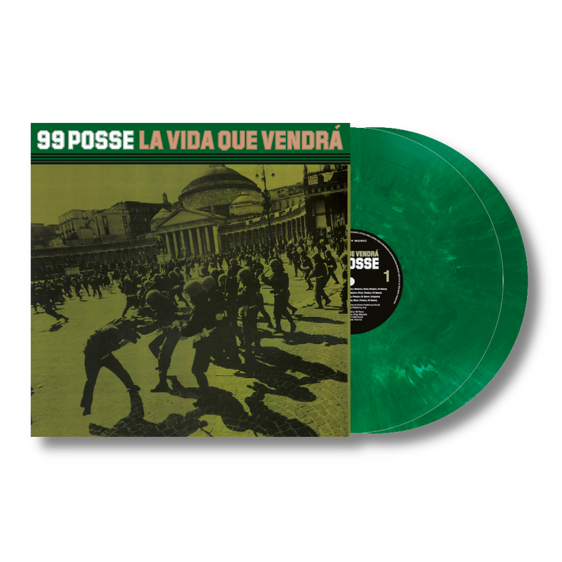 La vida que vendra - 2lp Green mix Yellow/White con remix | 99 Posse Store Sony Music Italy 19802912821