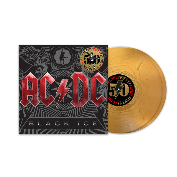 Black Ice (50th Anniversary Gold Color Vinyl) | AC/DC Store Sony Music Italy  19658873431