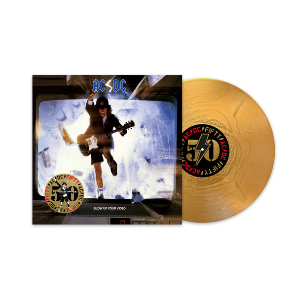 Blow Up Your Video (50th Anniversary Gold Color Vinyl) | AC/DC Store Sony Music Italy  19658873421