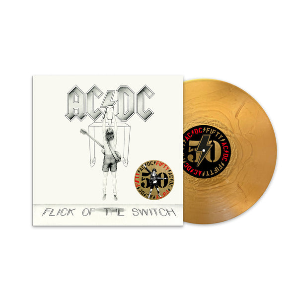 Flick Of The Switch (50th Anniversary Gold Color Vinyl) | AC/DC Store Sony Music Italy  19658873401