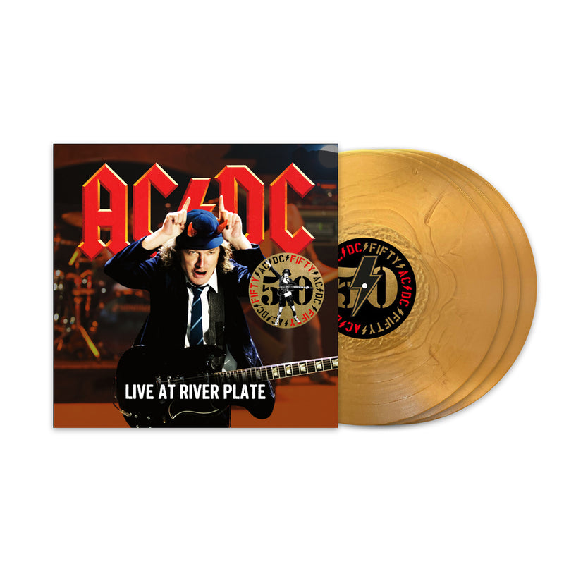 Live At River Plate (50th Anniversary Gold Color Vinyl) | AC/DC Store Sony Music Italy 19658873441