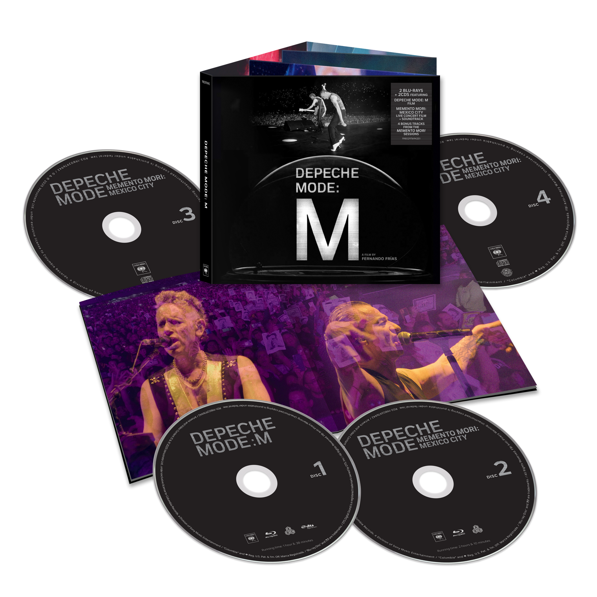 Depeche Mode: M - 2CD e 2BRD