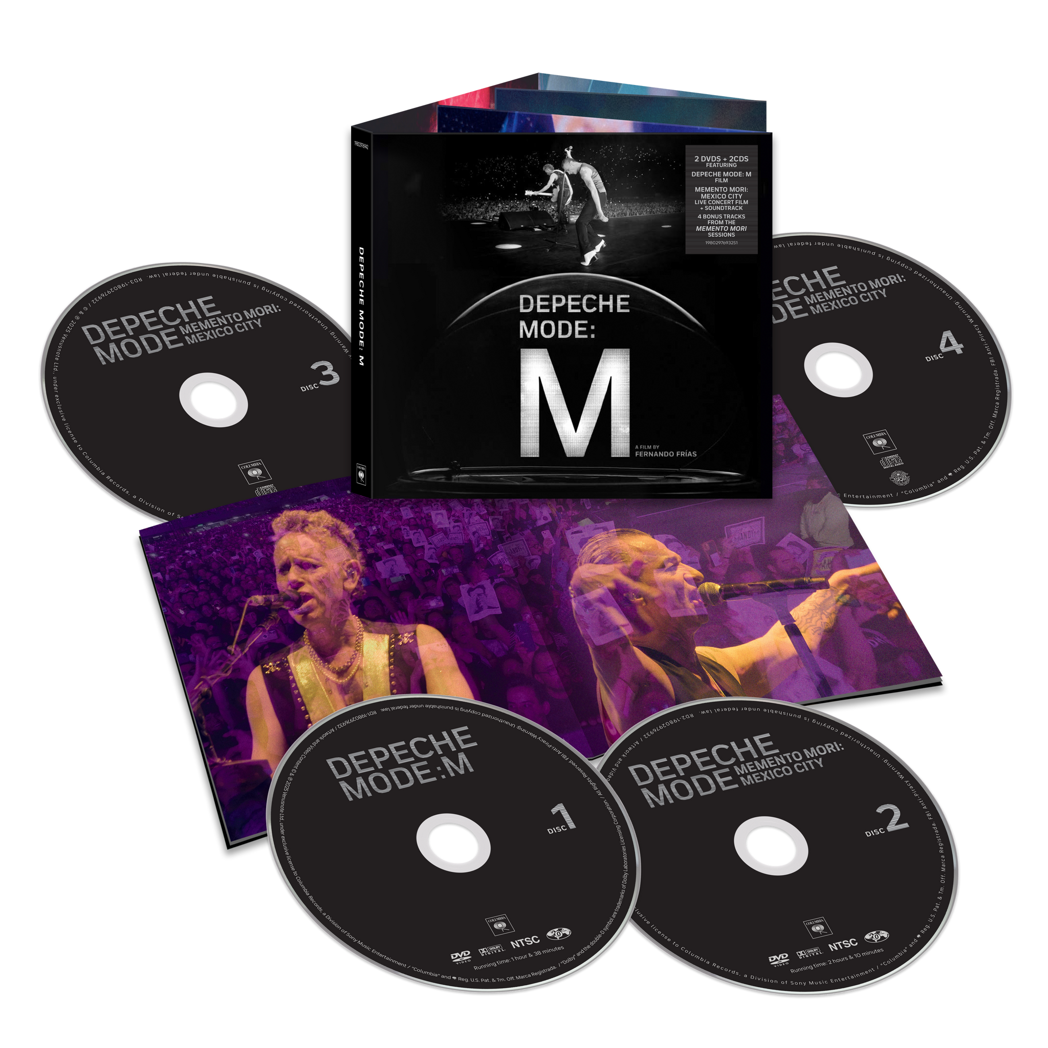 Depeche Mode: M - 2CD e 2DVD