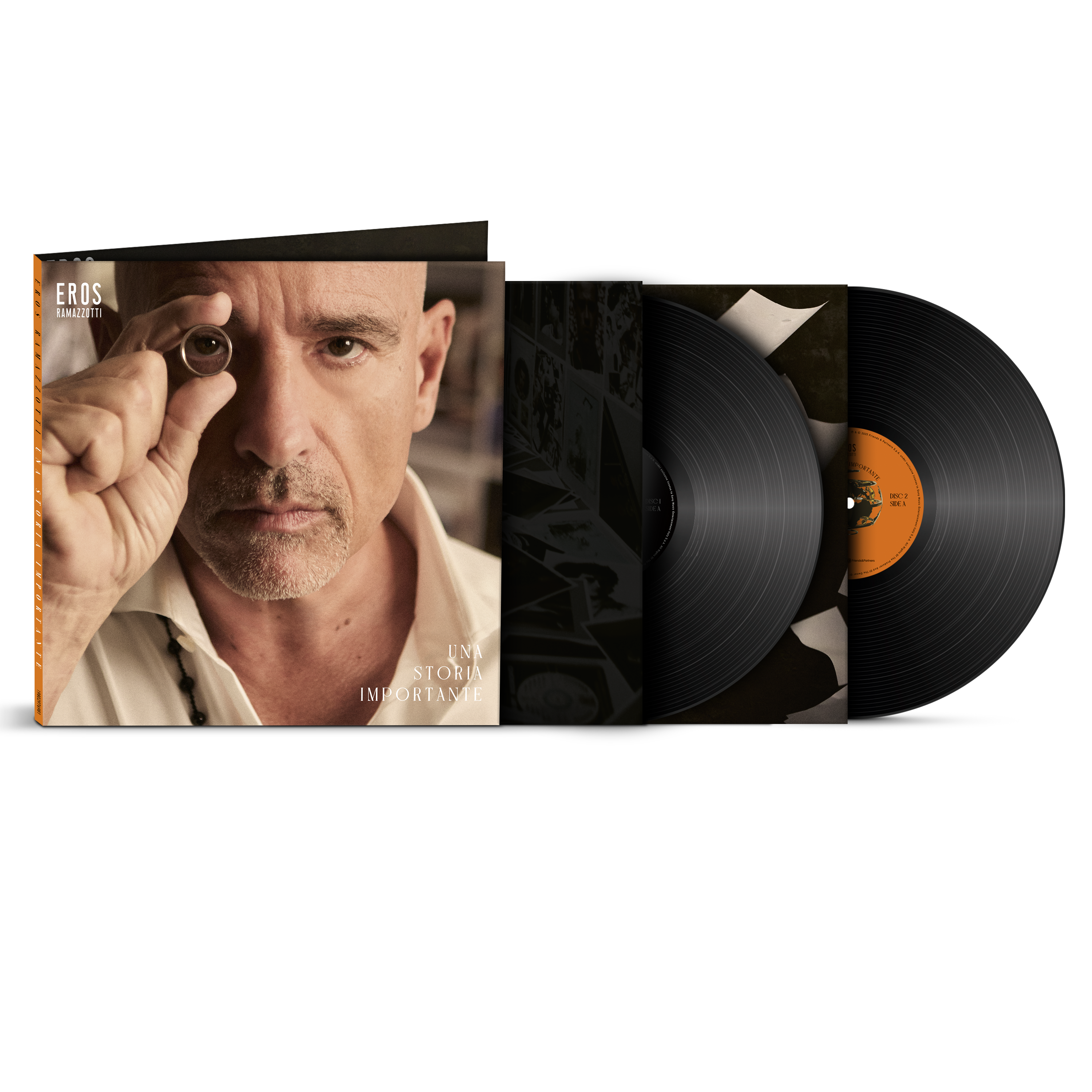 Una Storia Importante - 2LP Black - Italian Version | Eros Ramazzotti