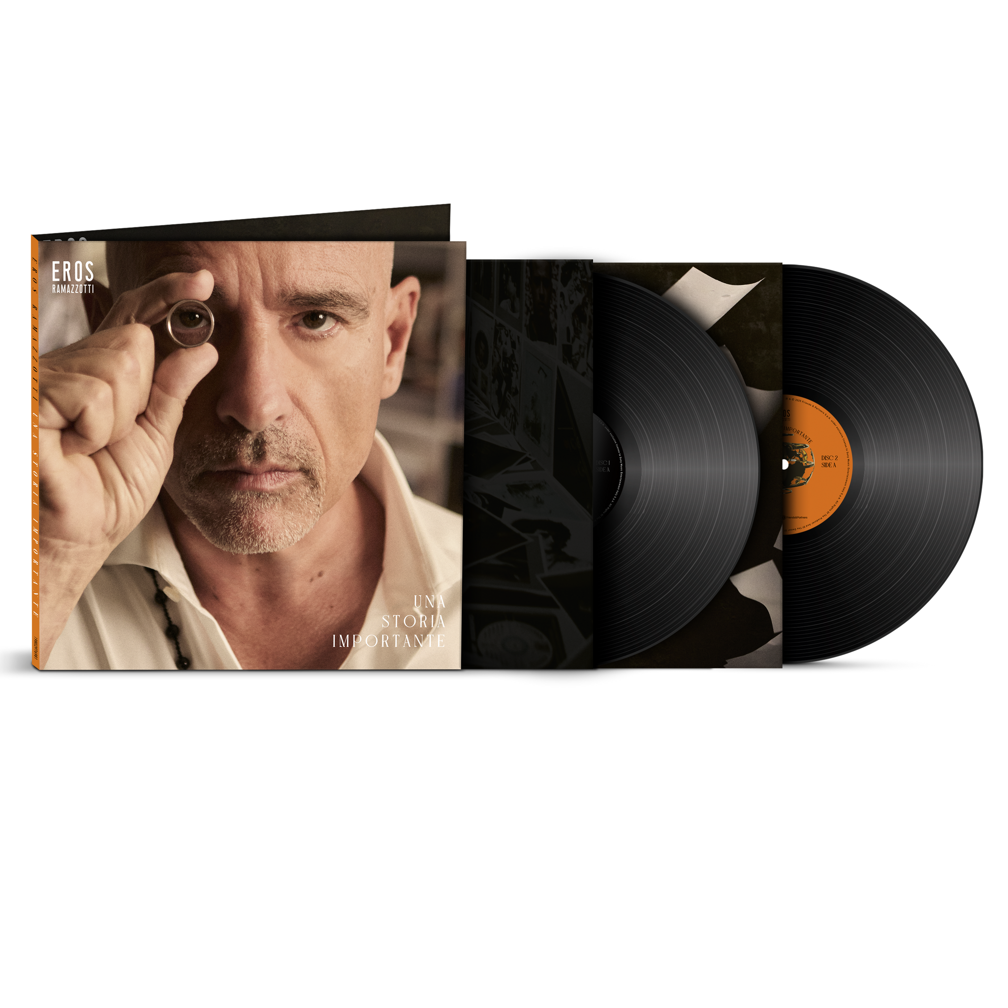 Una Storia Importante - 2LP Black - Italian Version | Eros Ramazzotti