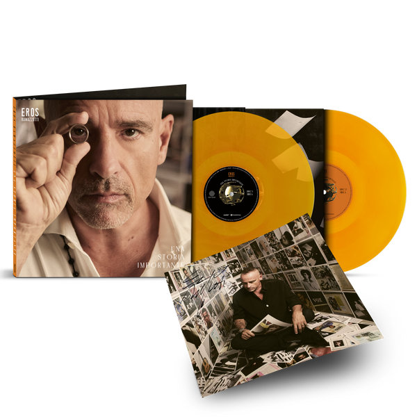 Una Storia Importante - 2LP Orange - Signed Edition - Italia | Eros Ramazzotti Store Sony Music Italy  19802978451