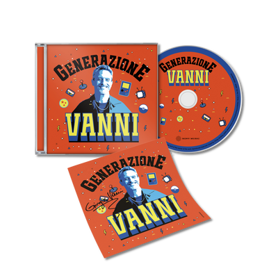 Generazione Vanni - CD + Autografo | Giorgio Vanni Store Sony Music Italy 19958480432