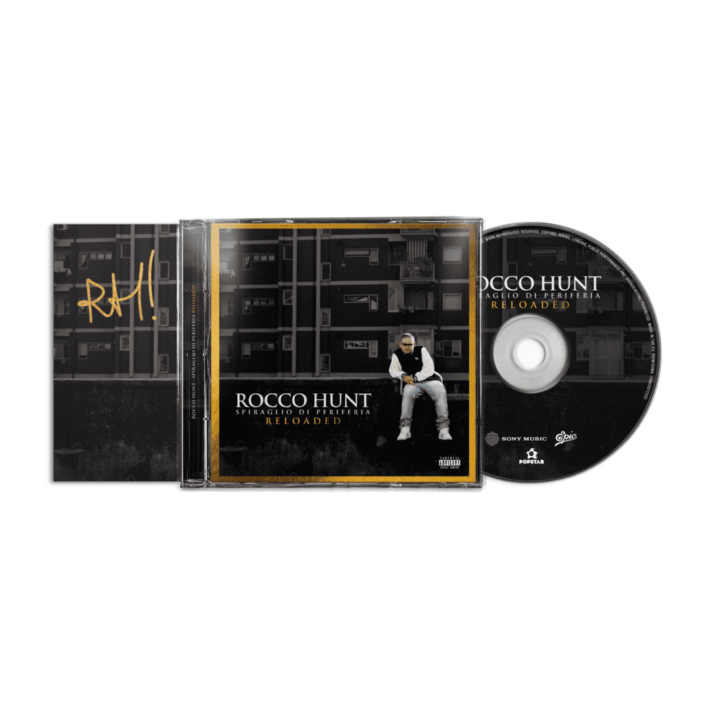 SPIRAGLIO DI PERIFERIA (RELOADED) - CD Autografato | Rocco Hunt