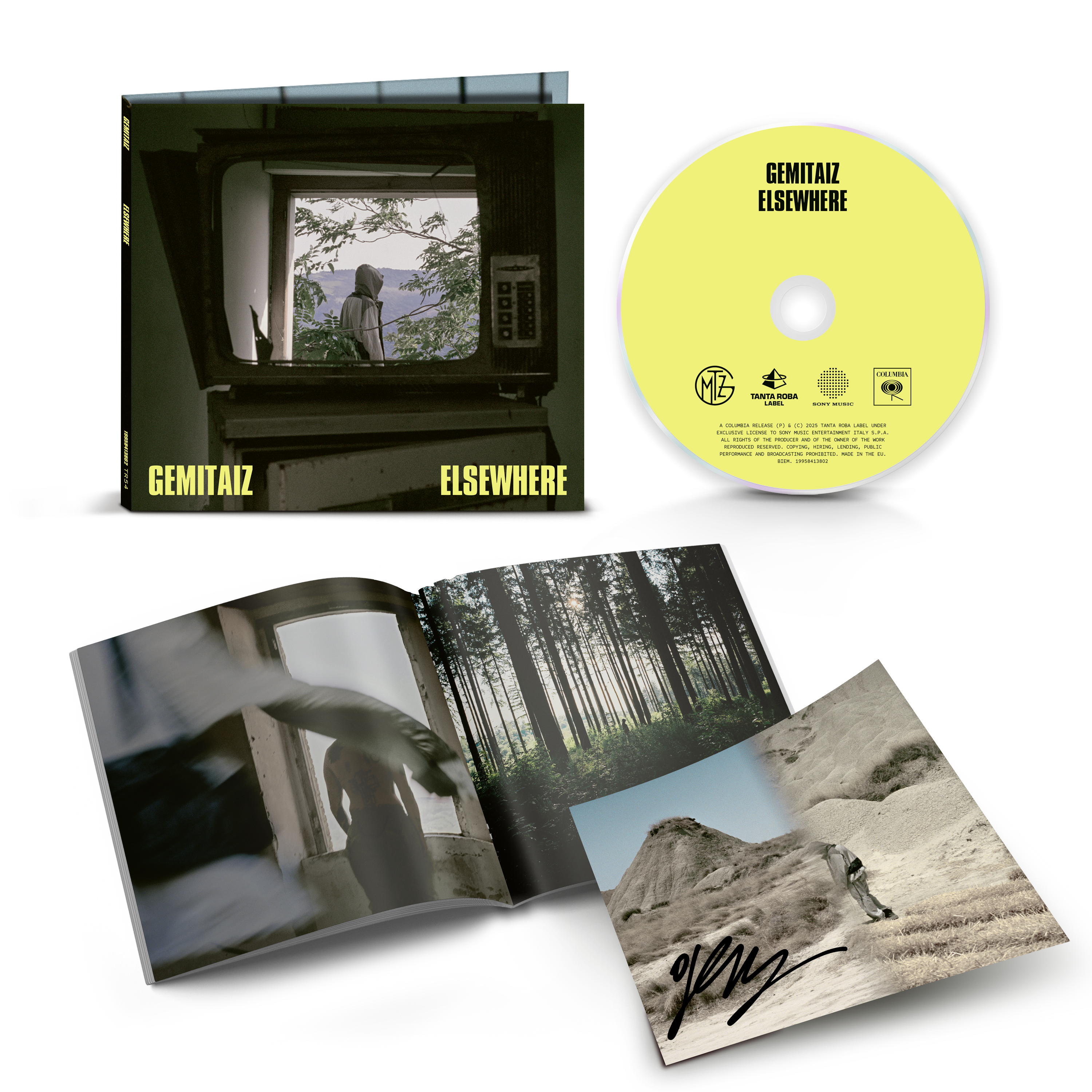 ELSEWHERE - CD Autografato | Gemitaiz