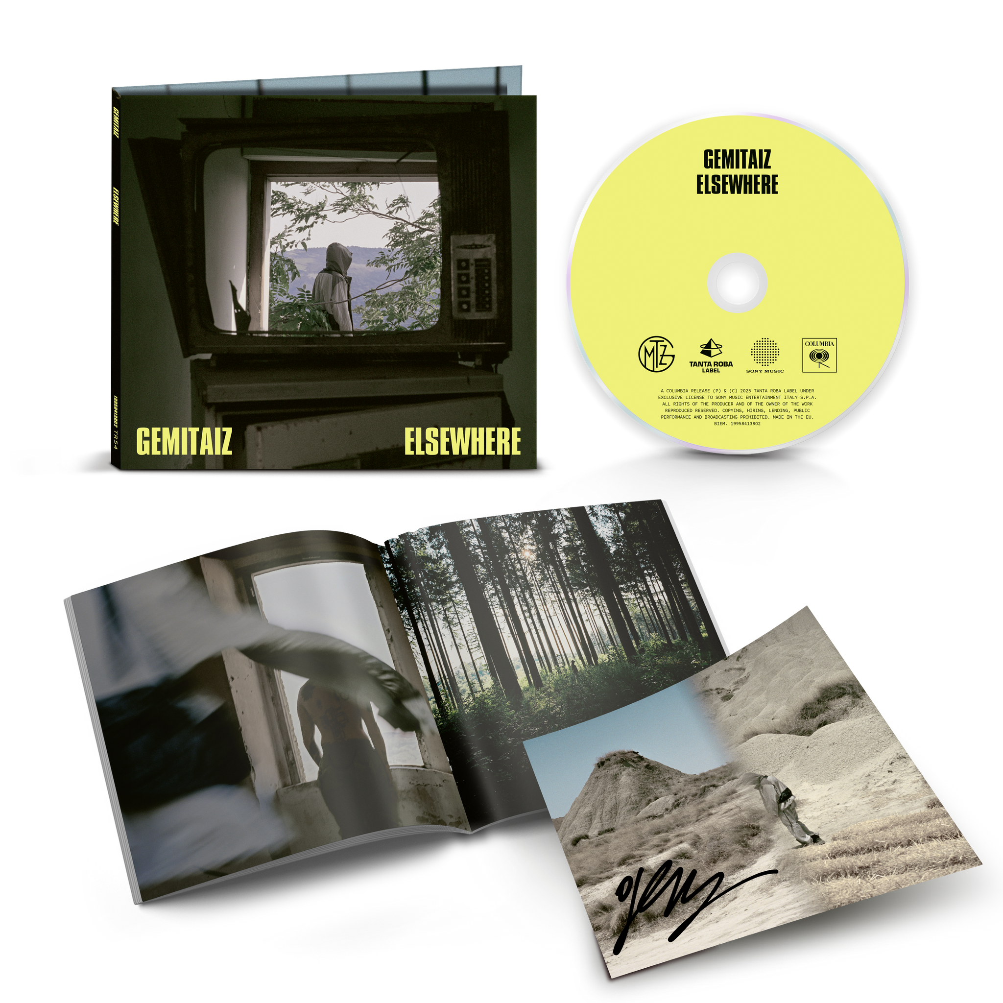 ELSEWHERE - CD Autografato | Gemitaiz