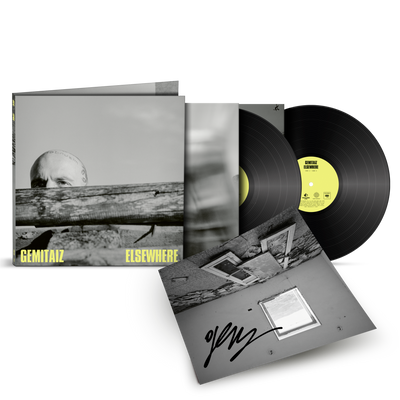 ELSEWHERE - Doppio LP Black & White Version Autografato (Alternative Cover) | Gemitaiz Store Sony Music Italy  19958413821