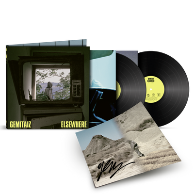 ELSEWHERE - Doppio LP Nero Autografato | Gemitaiz Store Sony Music Italy  19958413841