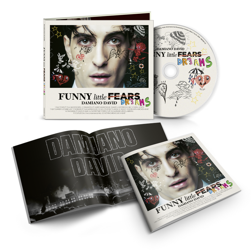 FUNNY little FEARS (DREAMS) - CD | Damiano David Store Sony Music Italy 19802987142