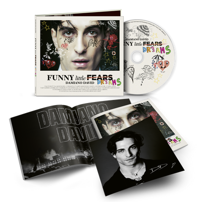 FUNNY little FEARS (DREAMS) - CD signed | Damiano David Store Sony Music Italy  19802987132