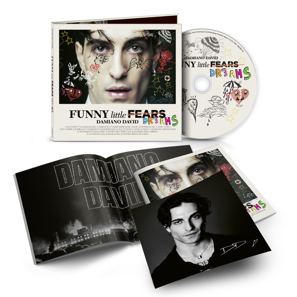 FUNNY little FEARS (DREAMS) - CD signed | Damiano David Store Sony Music Italy  19802987132