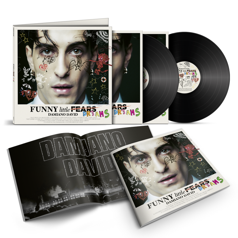 FUNNY little FEARS (DREAMS) - 2LP Black | Damiano David Store Sony Music Italy 19802987111