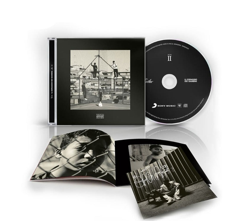 CD Autografato - IL CORAGGIO DEI BAMBINI ATTO II | Geolier Store Sony Music Italy 19658818872